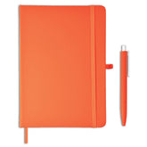 Giftology Libellet – A5 Notebook with Pen Set (Orange) - Al Masam Stationery LLC